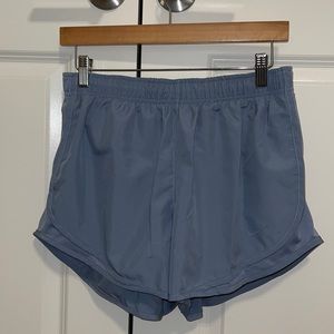 Blue/grey nike shorts